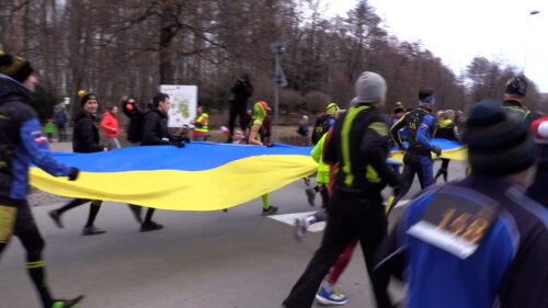 Ponad 2 tysiące osób pobiegło dla Ukrainy [WIDEO]