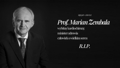 Płyną kondolencje po śmierci Mariana Zembali. Prezydent Andrzej Duda zabrał głos. Fot. Ministerstwo Zdrowia