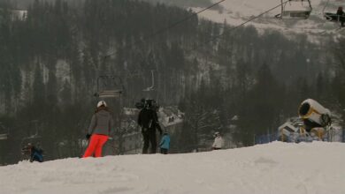 Awaria kolejki linowej w Wiśle. Na krzesełkach dzieci i dorośli