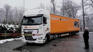 Łóżka i śpiwory dla obywateli Ukrainy. Zagłębie Ruhry odpowiedziało na prośbę Metropolii. Fot. GZM