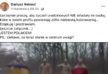 Autor książek dla dzieci na Facebooku: ***** U*****ę! Zabrał głos w sprawie kontrowersyjnych wpisów. Fot. screen z profilu FB Dariusza Rekosza