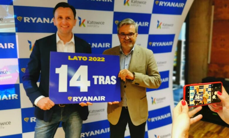 Konferencja Ryanair i Katowice Airport