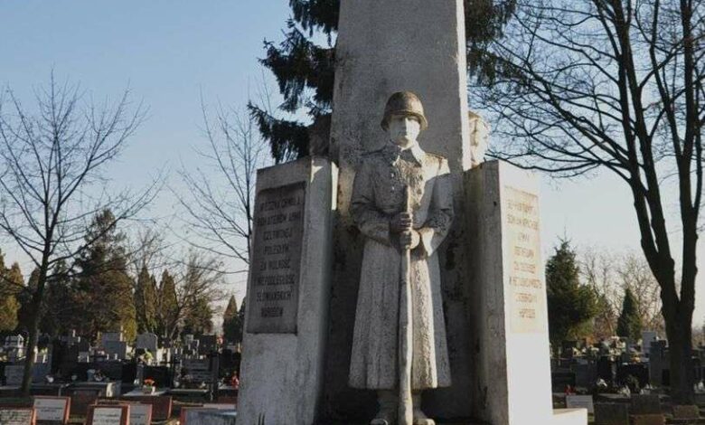 Pomnik żołnierzy Armii Czerwonej w Częstochowie. Fot. UM Dąbrowa Górnicza