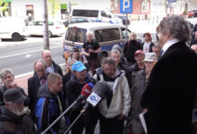 Protest przeciwko skrajnemu ubóstwu i bezdomności w Katowicach [WIDEO]