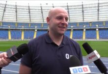 Paweł Małachowski na Stadionie Śląskim