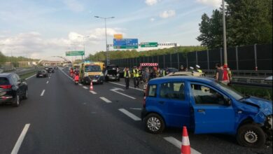 wypadek na a4 13 maja