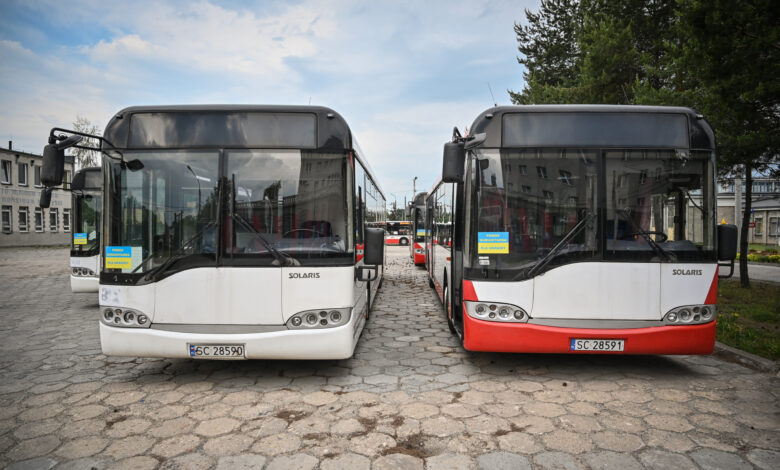 Autobusy były przeznaczone do likwidacji w ramach wymiany na nowe pojazdy elektryczne. Jednak są w tak dobrym stanie, że jeszcze długo posłużą naszym sąsiadom z Ukrainy. [fot. MPK Częstochowa]