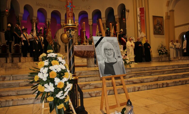 Dziś odbył się pogrzeb prezydent Rudy Śląskiej Grażyny Dziedzic. [fot. UM Ruda Śląska]