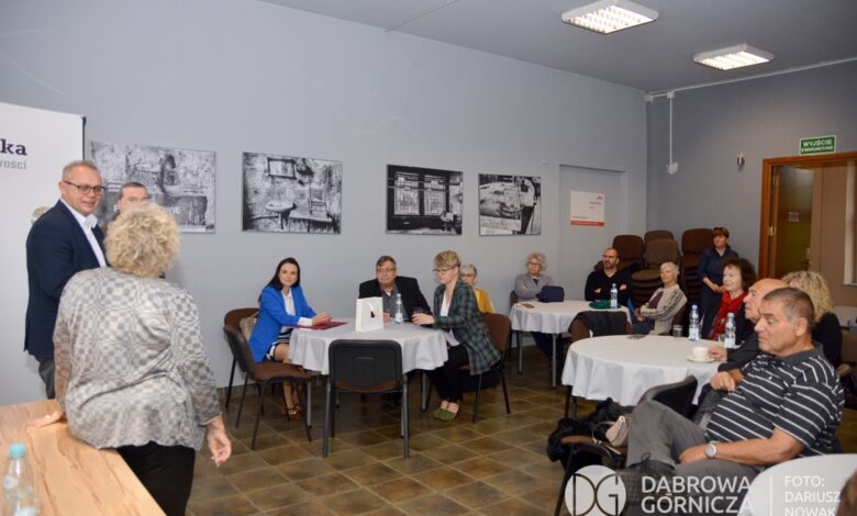 Delegacja Światowego Związku Żydów Zagłębia w Muzeum Miejskim "Sztygarka" w Dąbrowie Górniczej. [fot. UM Dąbrowa Górnicza]