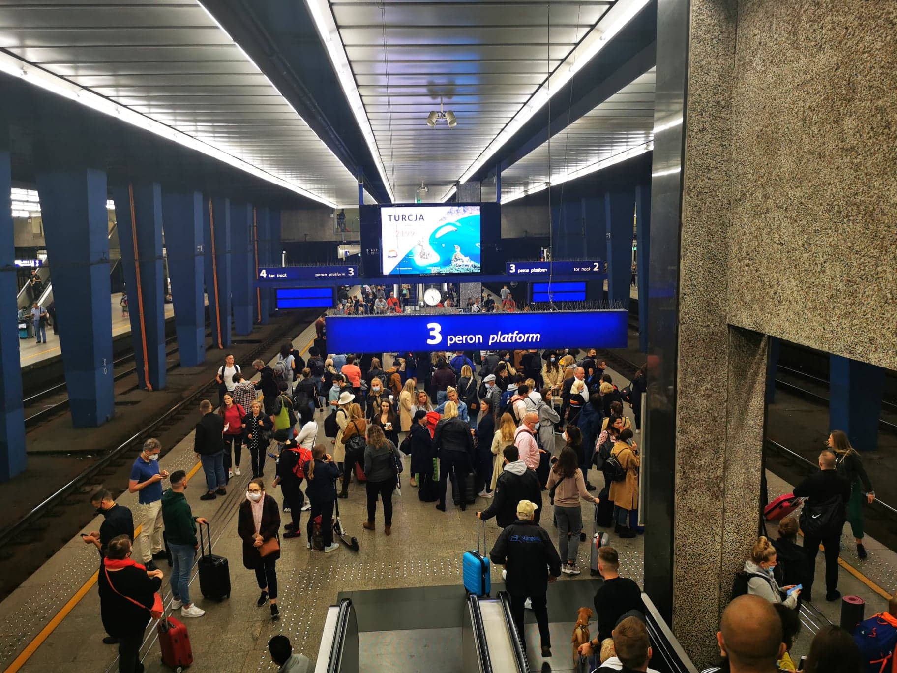 dworzec, Warszawa, pociąg