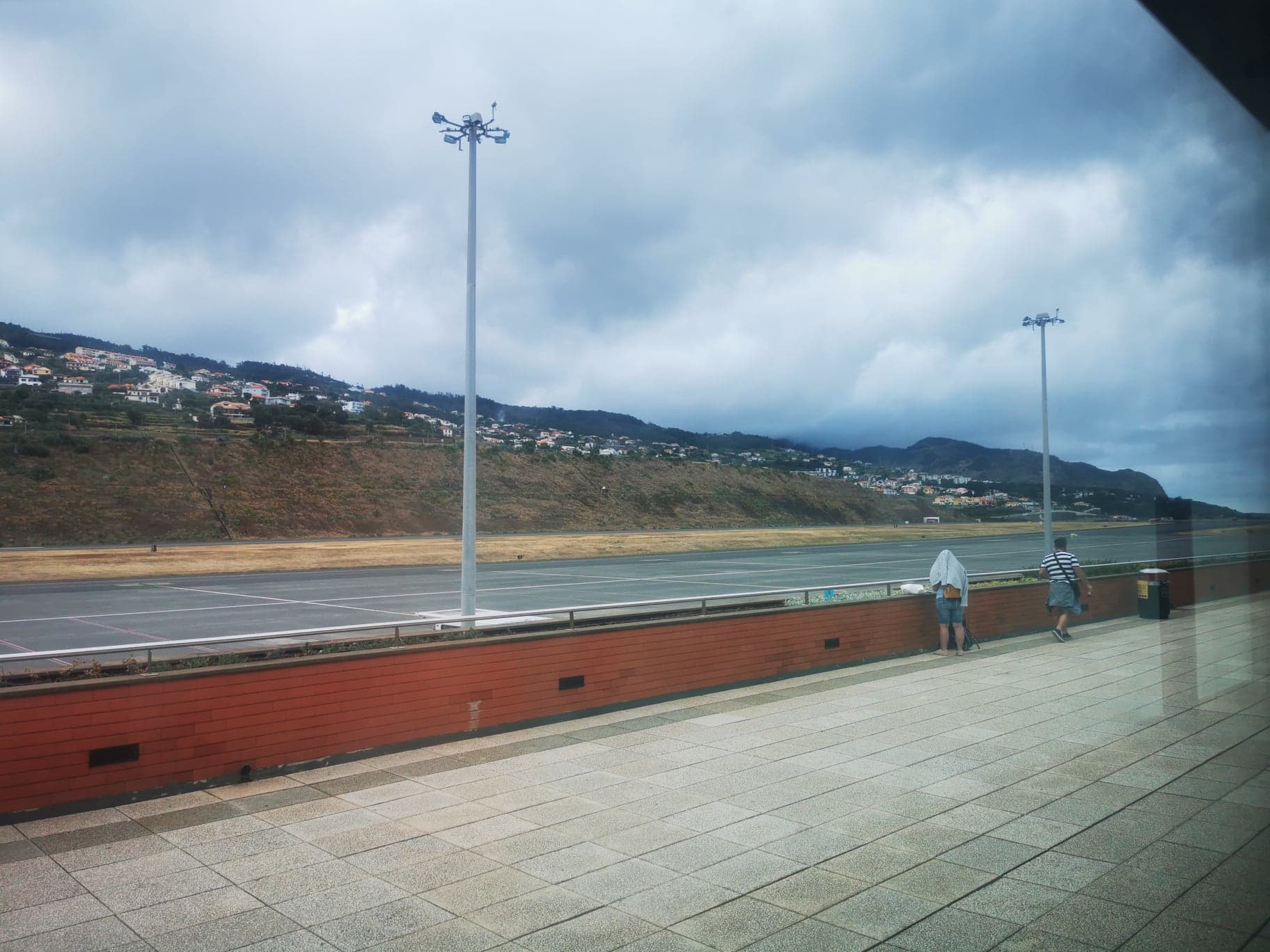 Taras widokowy na lotnisku na Maderze