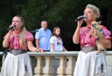 Koncert Solidarni z Ukrainą w Parku Śląskim