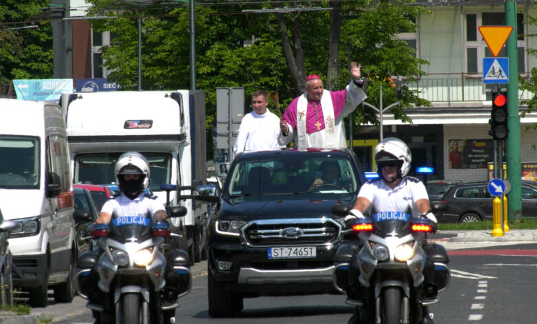 Tradycyjne święcenie pojazdów w Tychach [WIDEO]