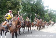 Ułani na Jasnej Górze. [fot. Biuro prasowe Jasnej Góry]