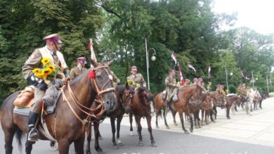 Ułani na Jasnej Górze. [fot. Biuro prasowe Jasnej Góry]