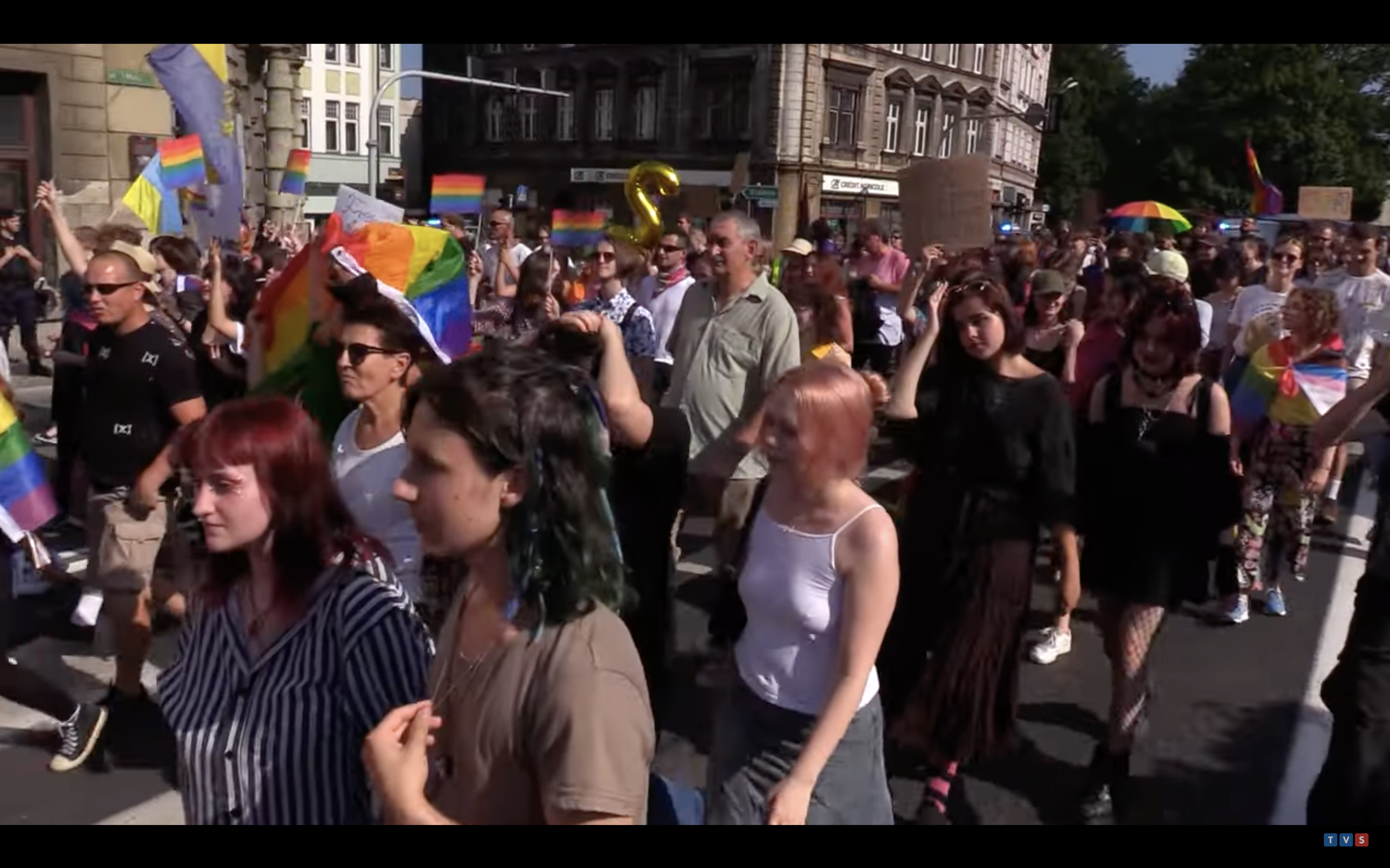 II Bielski Marsz Równości zgromadził wielu uczestniczek i uczestników.