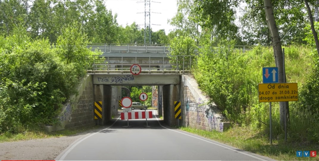 obwodnica Panewnik zamknięta