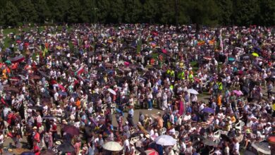 Dziesiątki tysięcy pielgrzymów na Jasnej Górze [WIDEO]