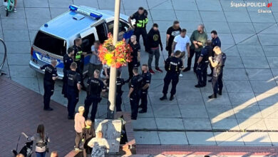 Pijani nastolatkowie pobili się w Gliwicach. Pięć osób zatrzymanych. Fot. KMP Gliwice