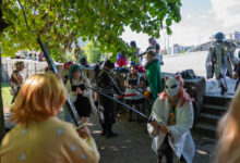 Cosplay zawładnął Katowicami. Fani anime spotykają się przed Pomnikiem Powstańców Śląskich [ZDJĘCIA]. Fot. Paweł Jędrusik