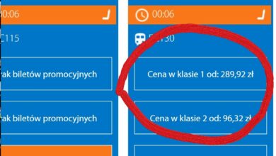 najdroższy bilet Intercity PKP Kolej