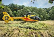 dron policja poszukiwania