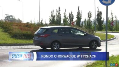 rondo chorwackie w Tychach