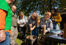dzień kartofla w skansenie