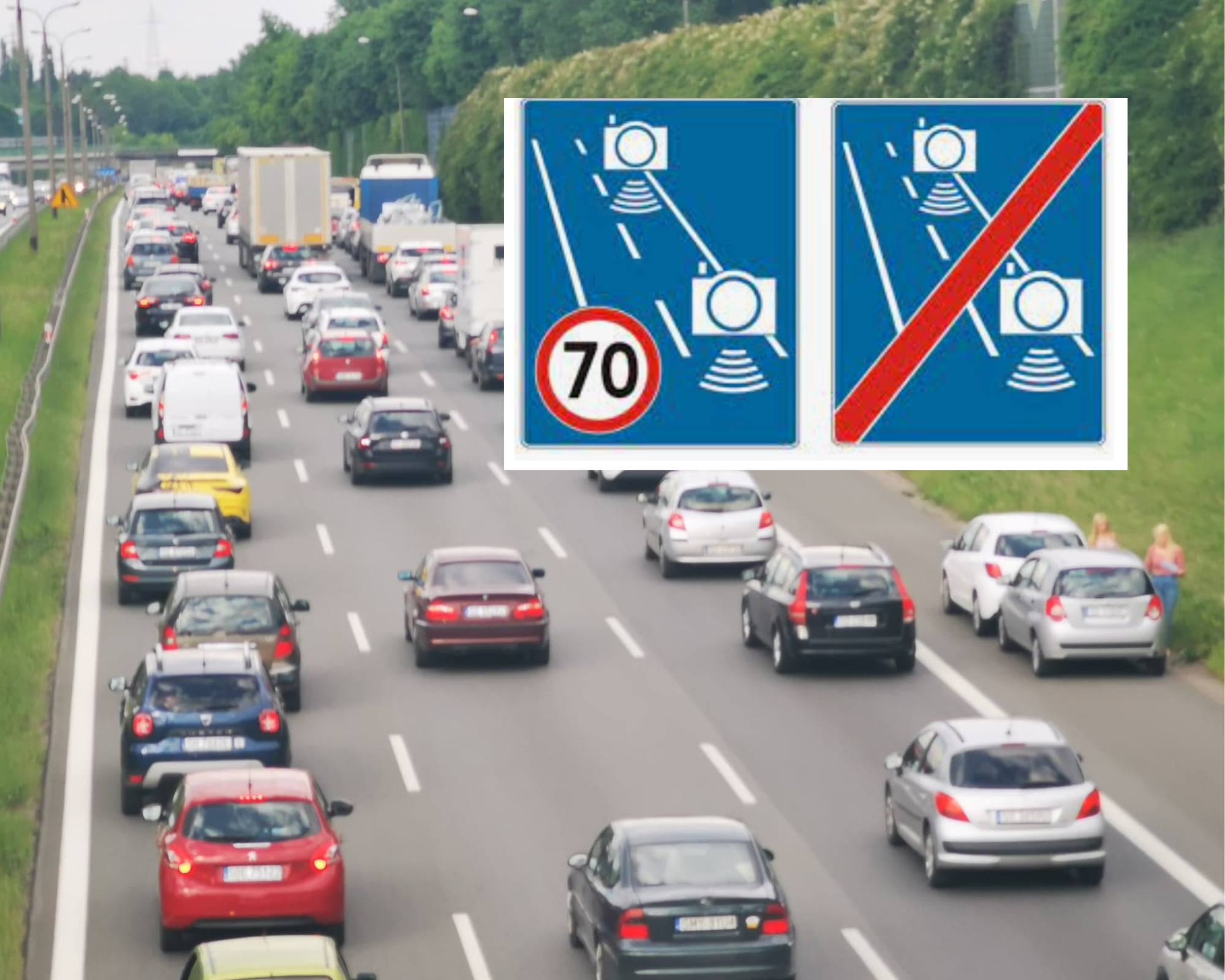 odcinkowy pomiar prędkości