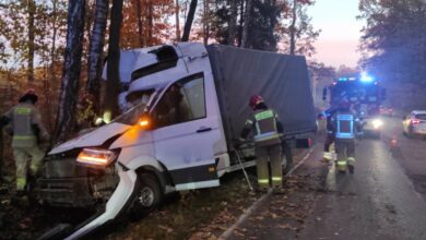 wypadek dąbrowa górnicza 18.10