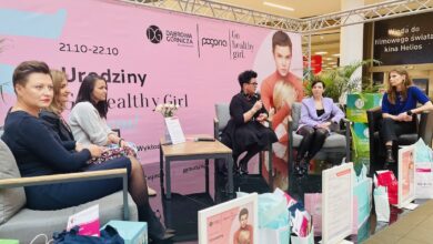 Go Healthy Girl z wykładami i panelami w centrum handlowym Pogoria w Dąbrowie Górniczej. [fot. UM w Dąbrowie Górniczej]