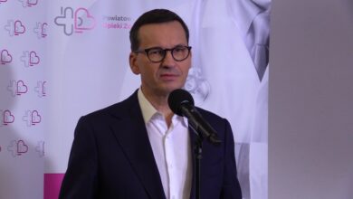 Premier Mateusz Morawiecki w Czeladzi/fot.TVS