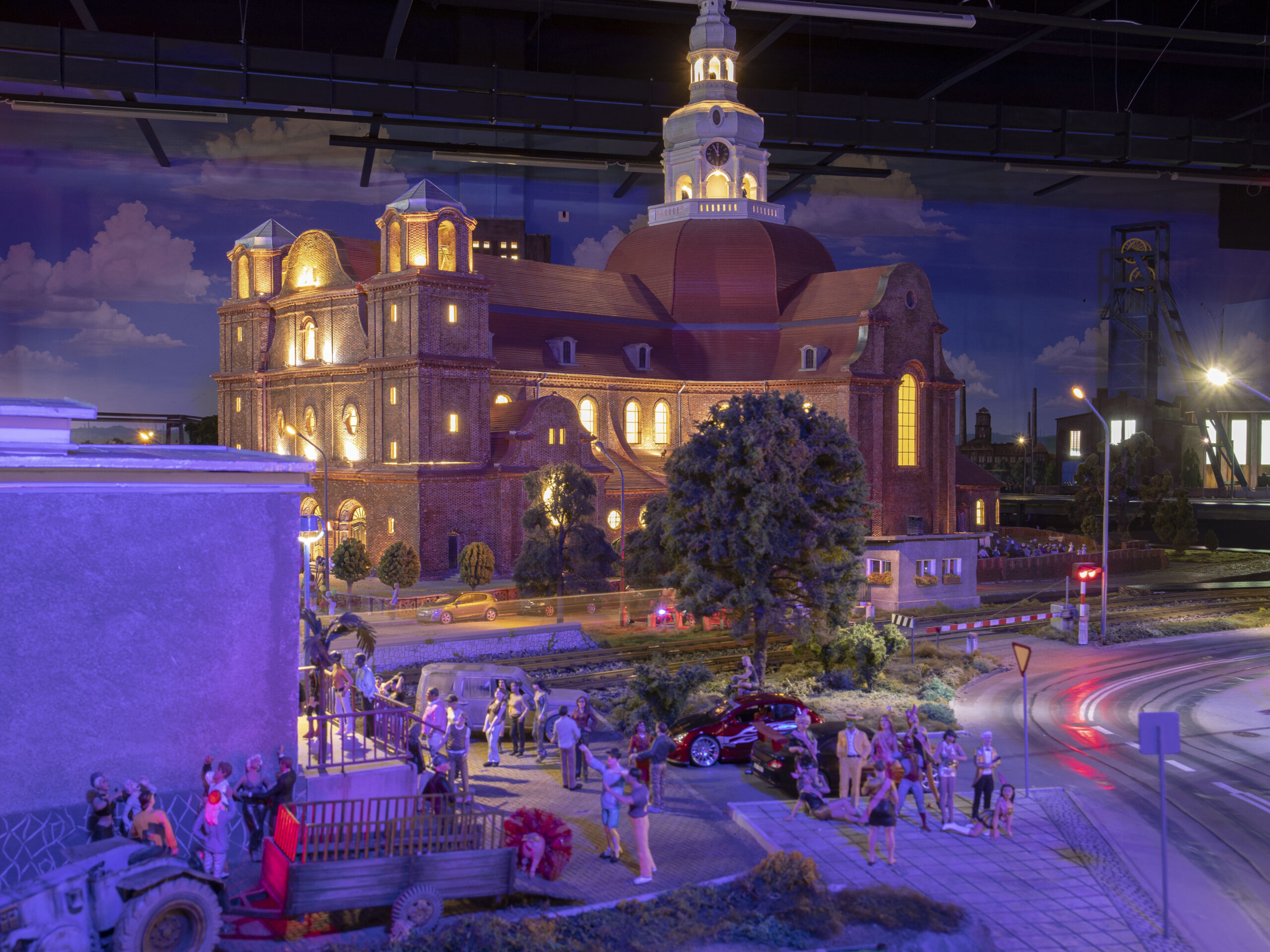 Miasto z piernika w Gliwicach. Będzie je można zobaczyć od wtorku. Fot. Kolejkowo