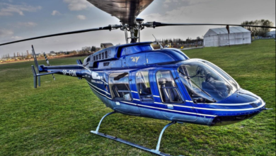 wielki helikopter Bell 407