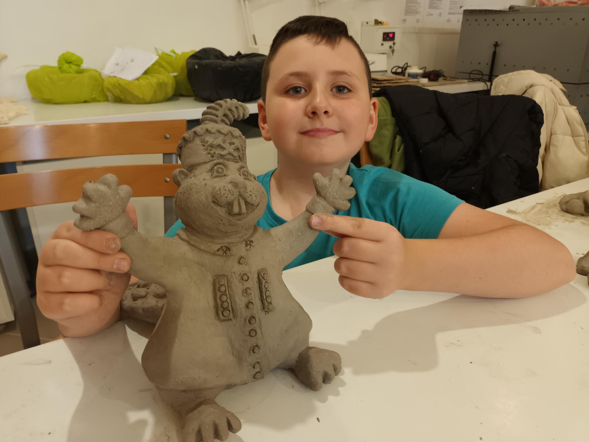 W Dąbrowie Górniczej stanie... bóbr górnik. To pomysł 9-letniego chłopca. Fot. UM Dąbrowa Górnicza