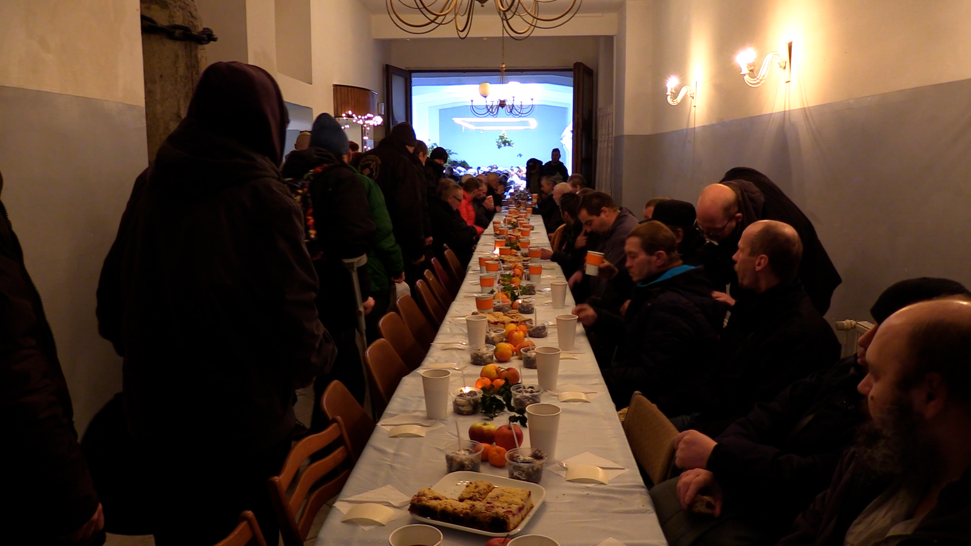 Wigilia dla bezdomnych. GTCh rozdawało posiłki