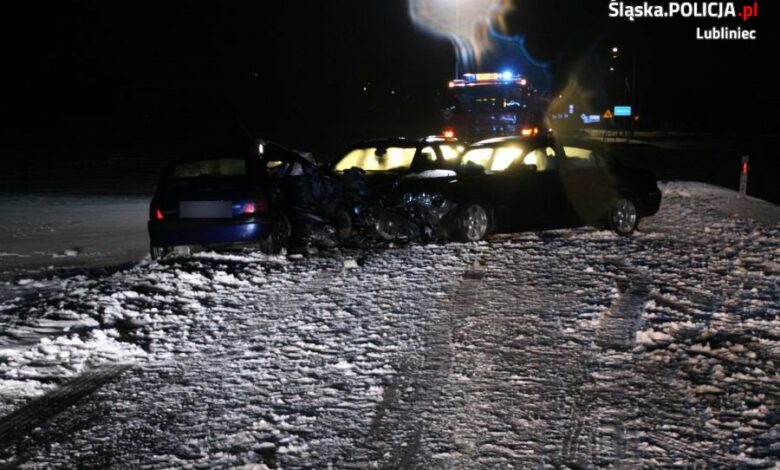 Śląskie: Tragiczny wypadek na DK11/fot.Śląska Policja