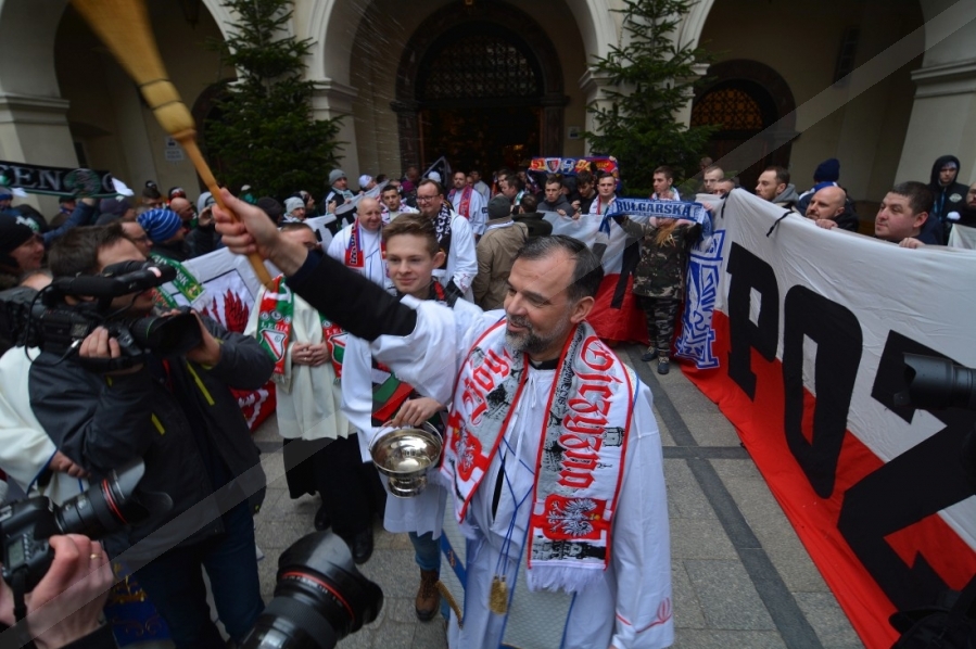 Dziś Patriotyczna Pielgrzymka Kibiców na Jasną Górę. Fot. Krzysztof Świertok/BPJG