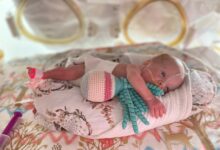 Martusia po urodzeniu ważyła zaledwie 390 g. Po 4 miesiącach opuściła szpital. Fot. Szpital Miejski w Rudzie Śląskiej