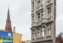 W Bytomiu odsłonięto zabytkową elewację przy Kwietniewskiego. Fot. UM Bytom