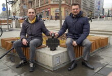 Katowice mają nowego Beboka. Stoi na Placu Kwiatowym/fot.UM Katowice