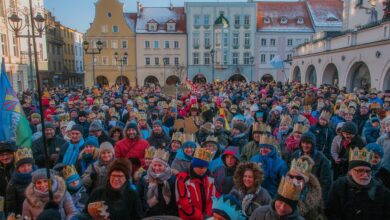 Trzy grupy, trzy różne miejsca. Orszak Trzech Króli w Gliwicach/fot.UM Gliwice