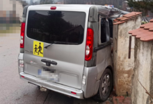 szklary wypadek busa z dziećmi