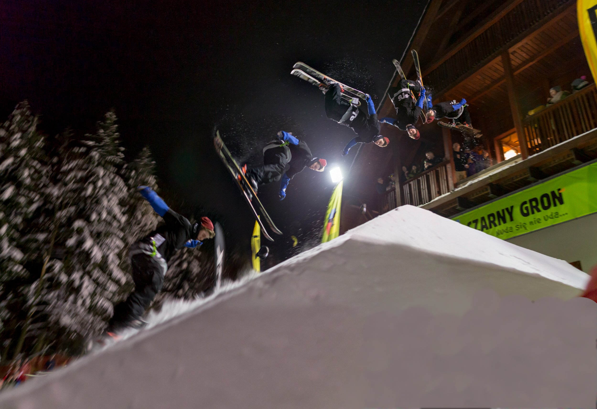 przejazd przez knajpę