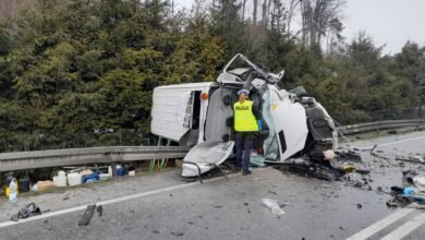 Tragedia na drodze. Nie żyją dwie osoby, kilka trafiło do szpitala/fot.Policja Małopolska