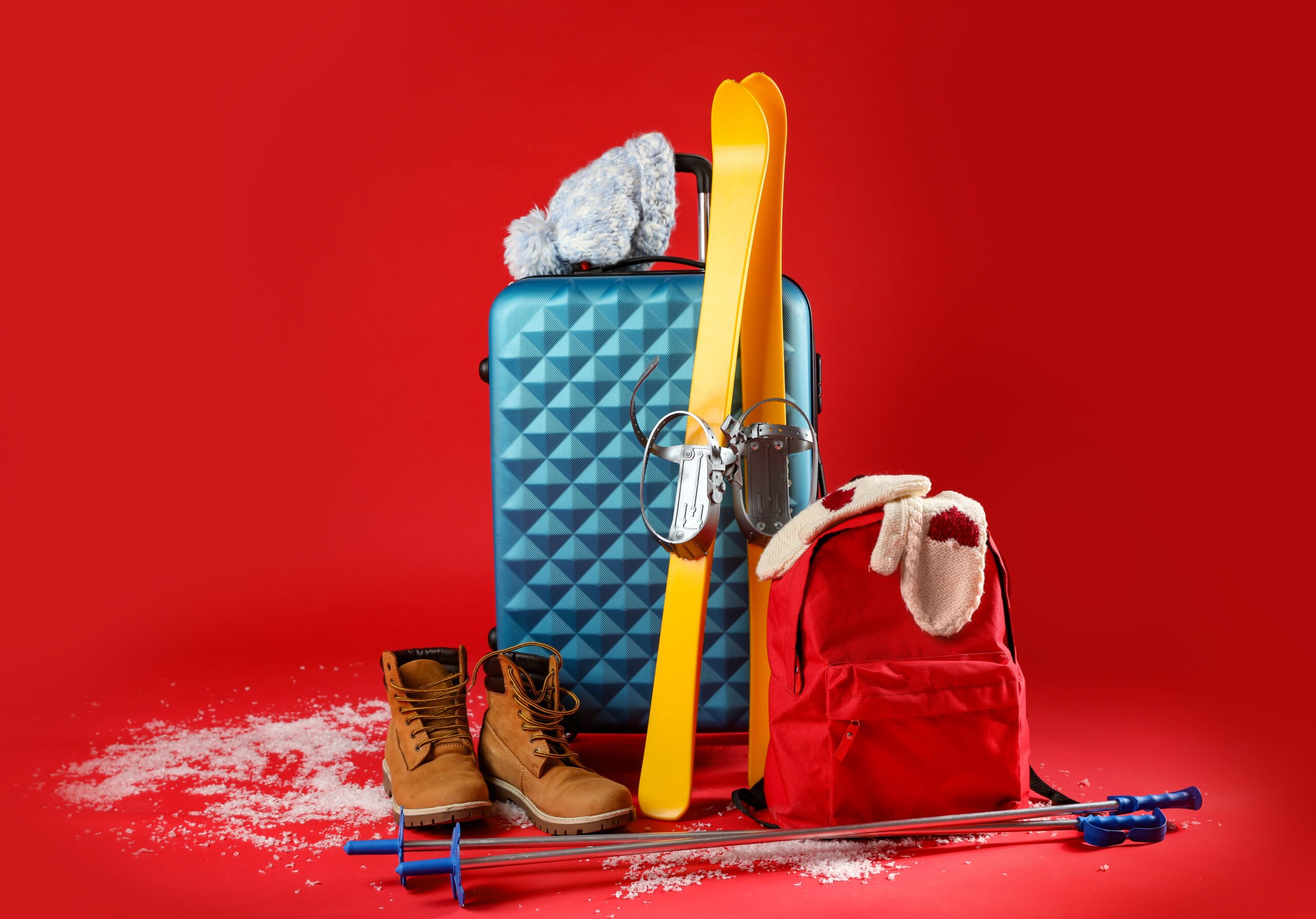 Wysyłka nart i snowboardu kurierem? To możliwe! (fot. Adobe Stock)