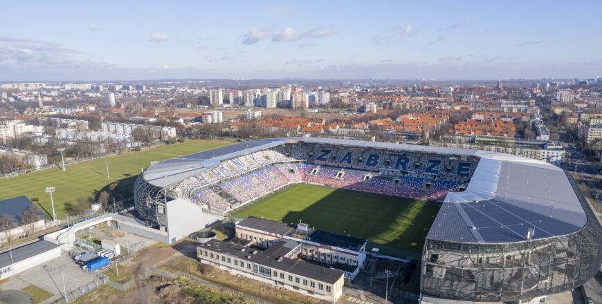 Umowa na wyburzenie trybuny na Górniku Zabrze podpisana. Fot. UM Zabrze