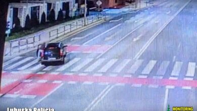 Pchał auto pod prąd WIDEO W kieszeni miał narkotyki/fot.policja.pl