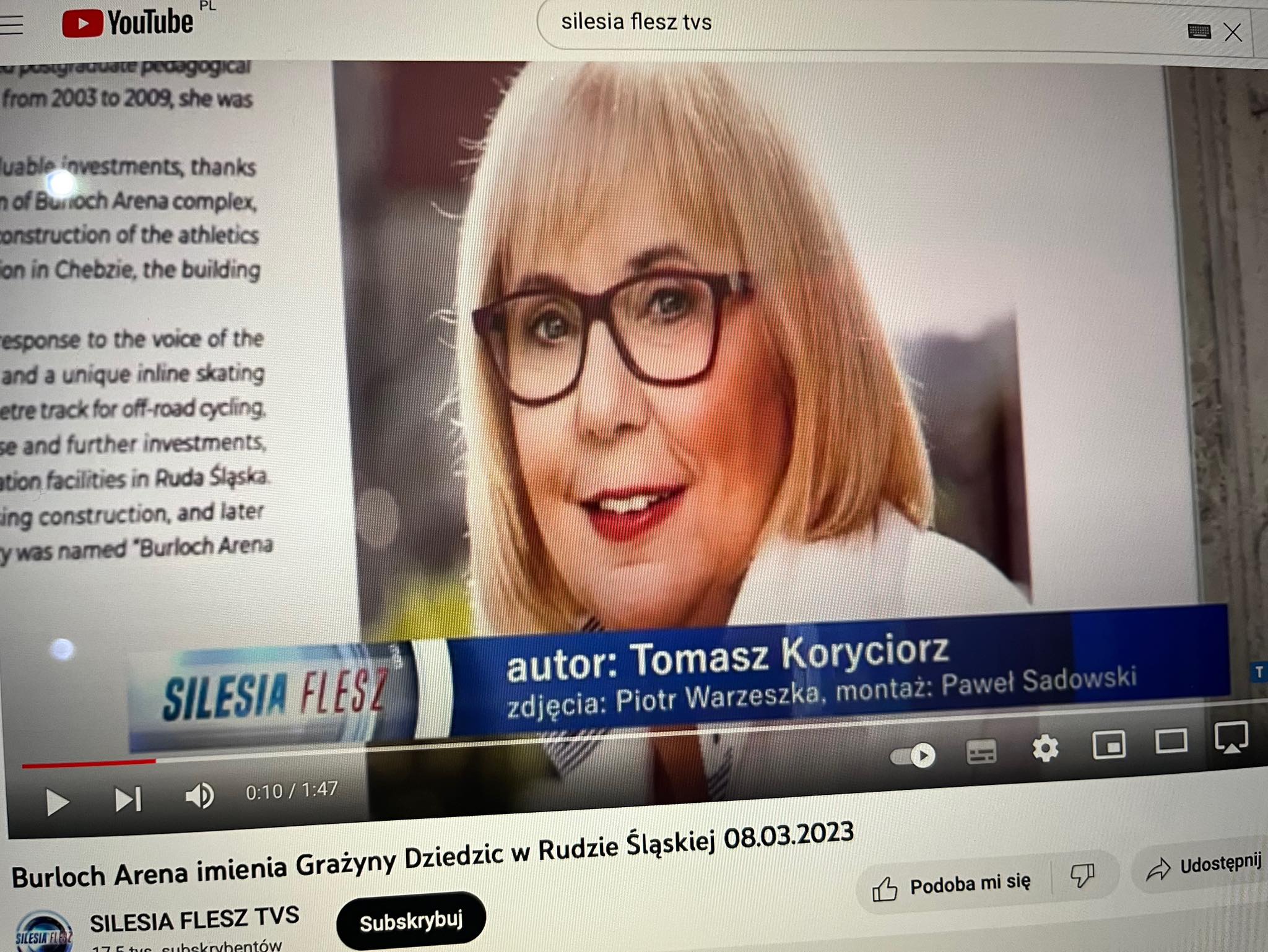 Burloch Arena "należy" do Grażyny Dziedzic WIDEO