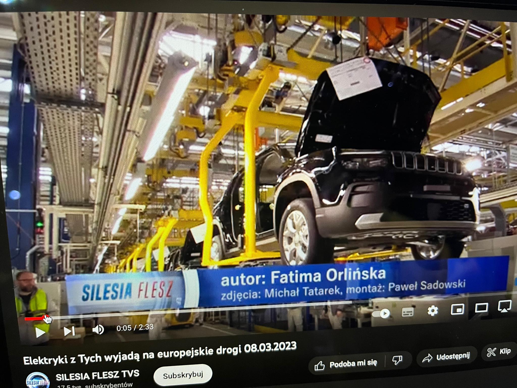 Tychy: Produkcja "elektryków" idzie pełną parą